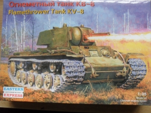 EASTERN EXPRESS 1/35 35087 KV-8 FLAMETHROWER